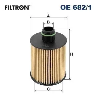 OE6821 Фільтр масляний FILTRON підбір по vin на Brocar