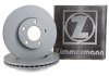 370307620 Диск тормозной (передний) Mazda 3/5 05- (278x25) (с покрытием) (вентил.) ZIMMERMANN підбір по vin на Brocar