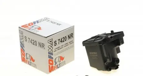 S7420NR Фільтр паливний Citroen Berlingo/Peugeot Partner 1.6HDi 05- SOFIMA підбір по vin на Brocar