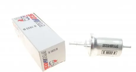 S1833B Фильтр топливный VW Caddy 1.6 BiFuel/ 2.0 EcoFuel 04-15 (OE line) SOFIMA подбор по vin на Brocar