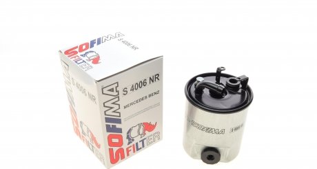 S4006NR Фильтр топливный MB Sprinter 2.7CDI 00- SOFIMA подбор по vin на Brocar