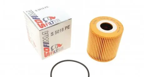S5018PE Фільтр масляний Volvo XC90/S60/S70/S80 2.0-2.5T 97-14 SOFIMA підбір по vin на Brocar