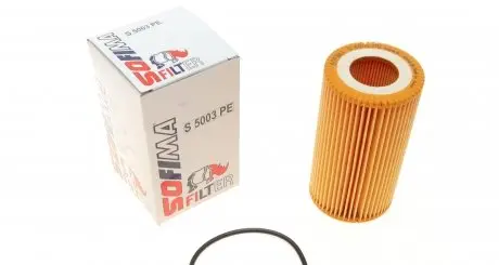 S5003PE Фільтр масляний Opel Omega B/Vectra B/C/Astra G 2.0/2.2DTI 98-08 SOFIMA підбір по vin на Brocar