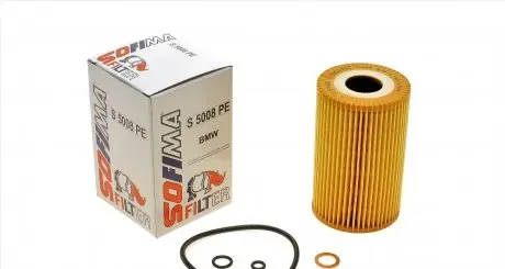 S5008PE Фильтр масляный BMW 3 (E36) 1.6/1.8/1.9 95-05 (M43) SOFIMA подбор по vin на Brocar