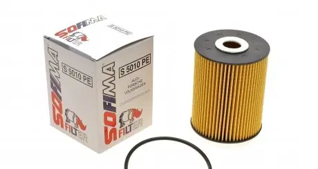 S5010PE Фільтр масляний Aud A8 3.7 98-02/VW T5 2.8 VR6 03-09 SOFIMA підбір по vin на Brocar