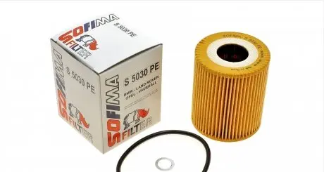 S5030PE Фильтр масляный BMW 3 (E46)/5 (E39)/7 (E38) 3.0D 94-07 (M57) SOFIMA подбор по vin на Brocar