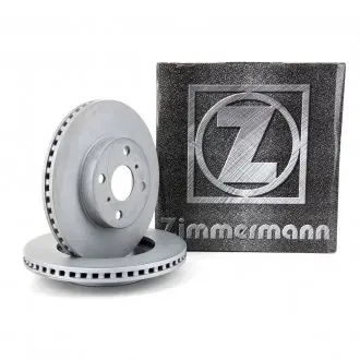 590280820 Диск тормозной (передний) Toyota Yaris 05- (255x22) ZIMMERMANN подбор по vin на Brocar