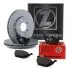Диск тормозной (передний) Skoda Fabia/Octavia 96-/Roomster 06-/VW Golf (256x22)(с покрытием)(вент.) 100123320