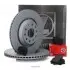 Диск гальмівний (передній) Audi A3 99-/TT 01-06/VW Golf IV 97-05/Polo 02-09 (312x25) (з покр.)(вент.) 100124020