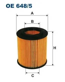 OE6485 Фильтр масляный FILTRON подбор по vin на Brocar
