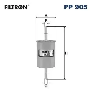 PP905 Фільтр паливний FILTRON підбір по vin на Brocar