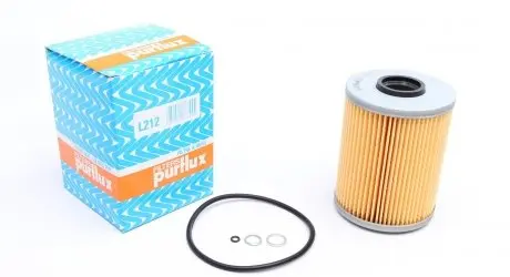 L212 Фильтр масляный BMW 320i/325i/520i/525i 91- PURFLUX подбор по vin на Brocar