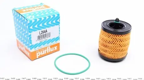 L264A Фильтр масляный Opel Astra G/Vectra B/C 2.2i 00- PURFLUX подбор по vin на Brocar