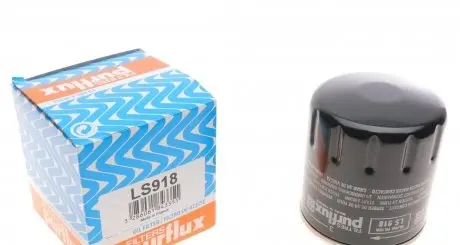 LS918 Фильтр масляный MB (W124/W126/W201) 2.0E/2.6E PURFLUX подбор по vin на Brocar