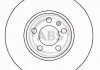 16881 Гальмівний диск A3/Bora/Golf/Ibiza/Leon (96-15) A.B.S. підбір по vin на Brocar