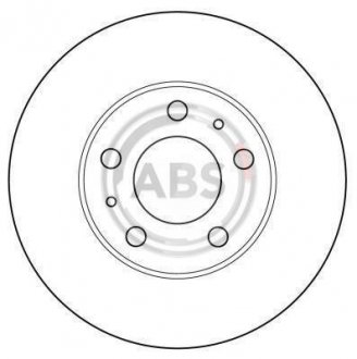16291 Гальмівний диск перед. Boxer/Ducato/Jumper (06-21) A.B.S. підбір по vin на Brocar