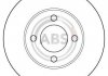 15745 Гальмівний диск перед. Audi 100/80 (83-91) A.B.S. підбір по vin на Brocar