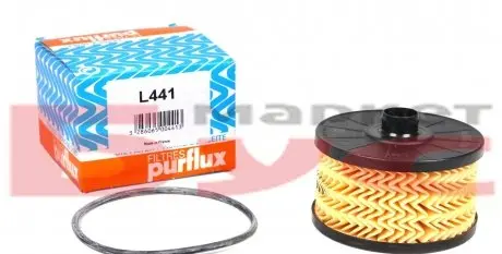 L441 Фільтр масляний Renault 1.2TCe 12- PURFLUX підбір по vin на Brocar