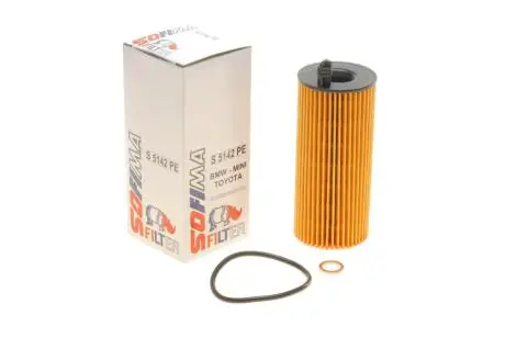 S5142PE Фильтр масляный BMW 3 (E90-E93/F30/F80)/4 (F32)/5 (F10/F18)/7 (F01-F04)/X5 (F15/F85) 10- (N47/N57) SOFIMA подбор по vin на Brocar