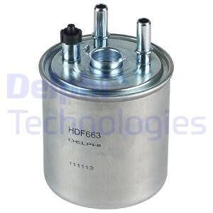 HDF663 Фильтр топливный DELPHI підбір по vin на Brocar