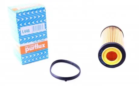 L446 Фільтр масляний Volvo C30/C70/S40/S60/S80 10- PURFLUX підбір по vin на Brocar