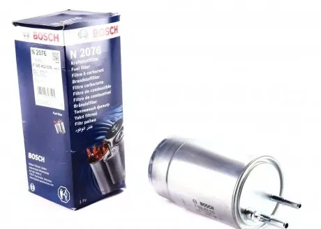 F026402076 Фильтр топливный Citroen Nemo 1.3HDi 10-/Fiat Doblo 1.3-2.0D Multijet 05- BOSCH подбор по vin на Brocar