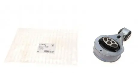 532C74 Подушка двигуна (нижня) Renault Megane III 1.4/2.0 TCe 10- (косточка) HUTCHINSON підбір по vin на Brocar
