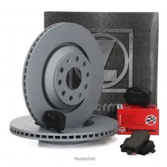 550560120 Диск тормозной (передний) Tesla Model S/X 16- (355х32) ZIMMERMANN подбор по vin на Brocar
