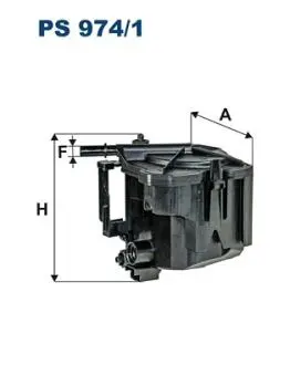 PS9741 Фильтр топливный FILTRON подбор по vin на Brocar