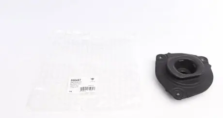 590487 Подушка амортизатора (переднього) Nissan Juke/Leaf 10- (L) HUTCHINSON підбір по vin на Brocar