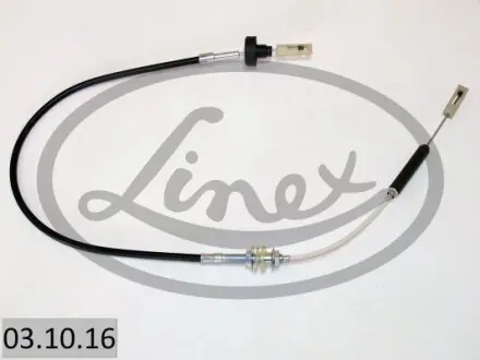 031016 Трос сцепления Audi 100 1.8 82-91 (1264/734mm) LINEX підбір по vin на Brocar