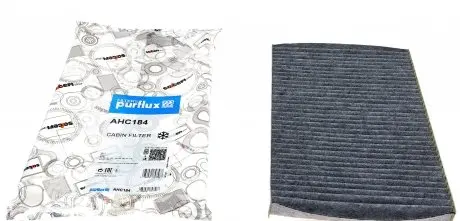 AHC184 Фільтр салону Audi A4/A6 1.6-4.2 97- (вугільний) PURFLUX підбір по vin на Brocar