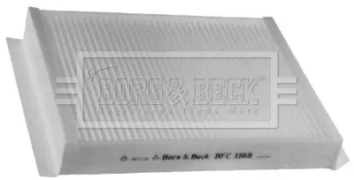 BFC1168 Фільтр салону BORG&BECK підбір по vin на Brocar