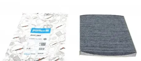 AHC392 Фільтр салону VW Golf 1.2-1.4TSI/1.6-2.0TDI 12- (вугільний) PURFLUX підбір по vin на Brocar