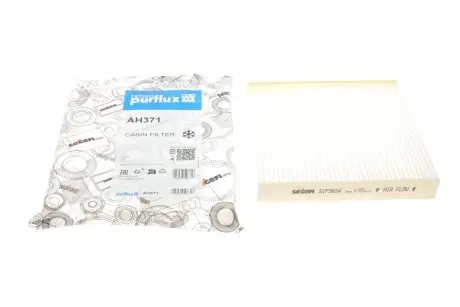 AH371 Фільтр салону PURFLUX підбір по vin на Brocar