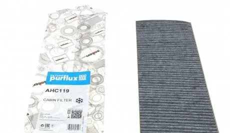 AHC119 Фільтр салону VW Passat 2.5TDI (вугільний) PURFLUX підбір по vin на Brocar