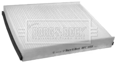 BFC1159 Фильтр салона BORG&BECK підбір по vin на Brocar