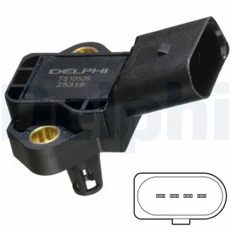 TS10526 Датчик тиску DELPHI підбір по vin на Brocar