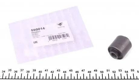 599014 Сайлентблок подушки двигуна (зад.) Citroen Berlingo/Peugeot Partner 08-(10x30x28/38) HUTCHINSON підбір по vin на Brocar