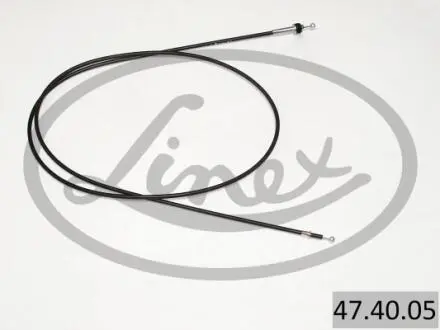 474005 Трос капоту VW Golf II 83-91 (1733/1676 мм) LINEX підбір по vin на Brocar