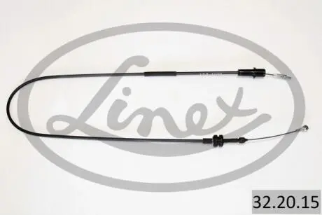 322015 Трос газу Opel Kadett E 1.6/1.7D 84-94 (1210/1010 мм) LINEX підбір по vin на Brocar