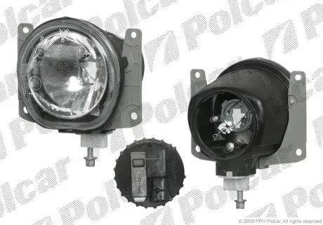 4211291E Передній протитуманний ліхтар LANCIA LYBRA, 09.99- POLCAR підбір по vin на Brocar