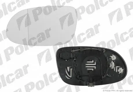 500554M Вклад зеркала внешнего POLCAR подбор по vin на Brocar