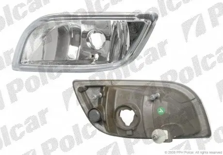 741429E Передний противотуманный фонарь SUZUKI LIANA, 02- POLCAR подбор по vin на Brocar
