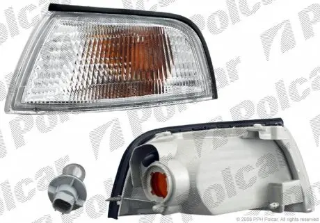 5231201E Передній поворотовказник MITS.LANCER SDN, 96- POLCAR підбір по vin на Brocar