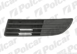 9527272 Правая решетка бампера POLO HB, 04.05-08.09 POLCAR підбір по vin на Brocar