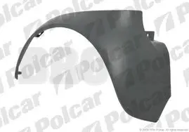 509598 Правий кут бампера FORTWO COUPE/CITY POLCAR подбор по vin на Brocar