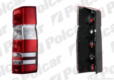 5065880E Фонарь задний POLCAR подбор по vin на Brocar