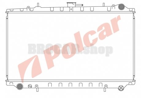 2727086 Радиаторы охлаждения POLCAR подбор по vin на Brocar