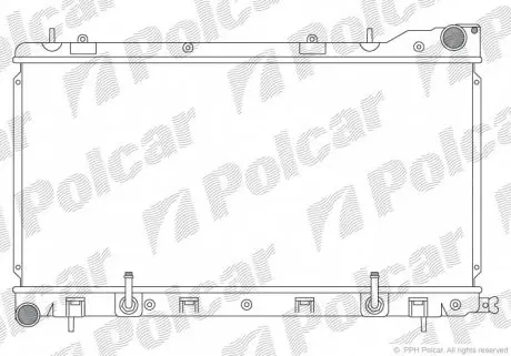 7239083 Радиаторы охлаждения POLCAR подбор по vin на Brocar